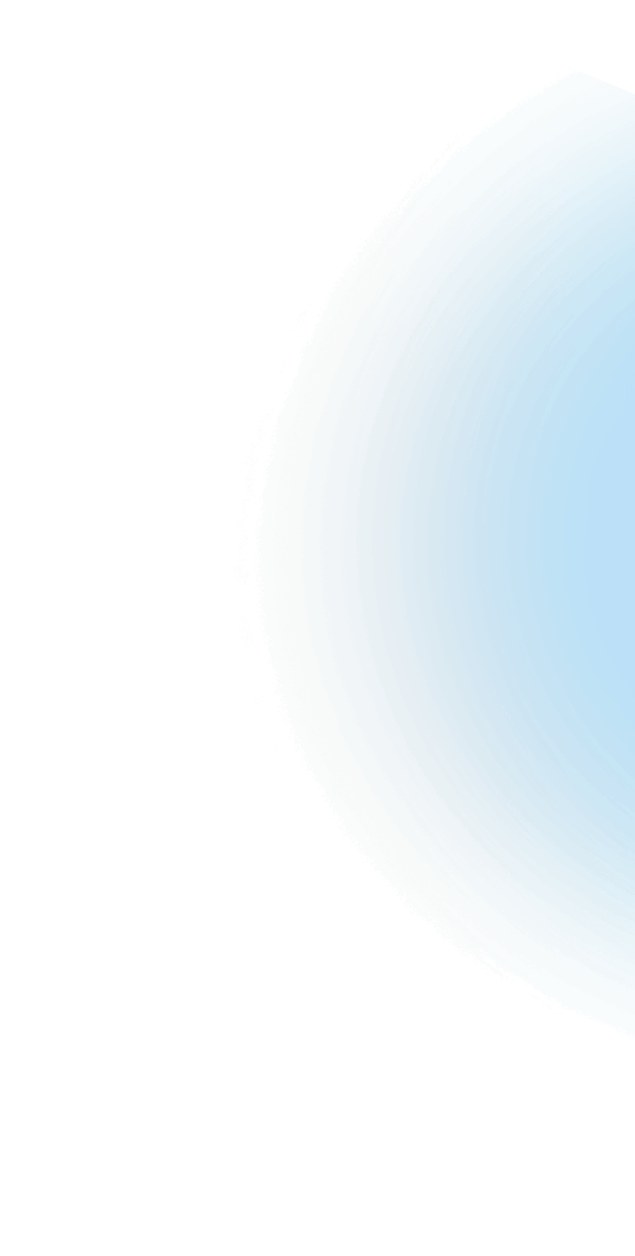 Background shadow design for FAQ section of AI academy